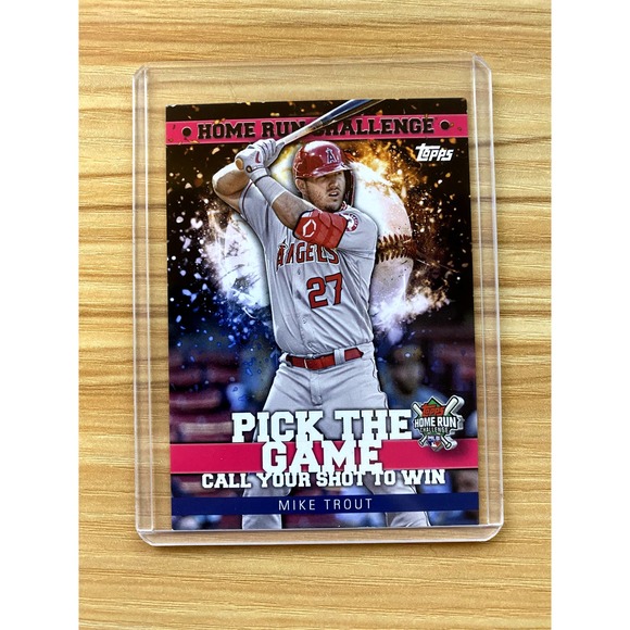 2022 Topps Home Run Challenge Code Cards #HRC3 Mike Trout - Picture 1 of 2